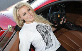 Miss Supercross drove a Lamborghini Superleggera and she loved it!