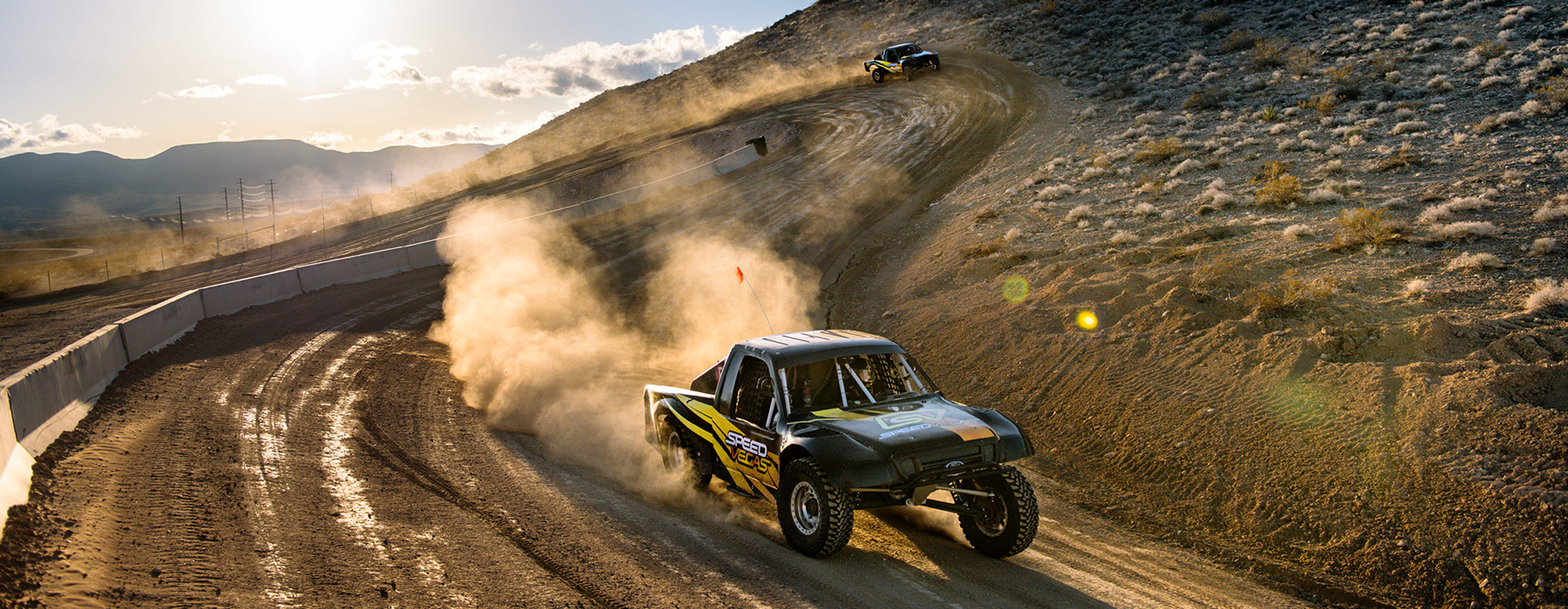 Drive a Baja race truck